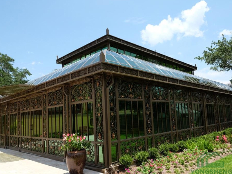 Large steel structure Victorian Wedding house